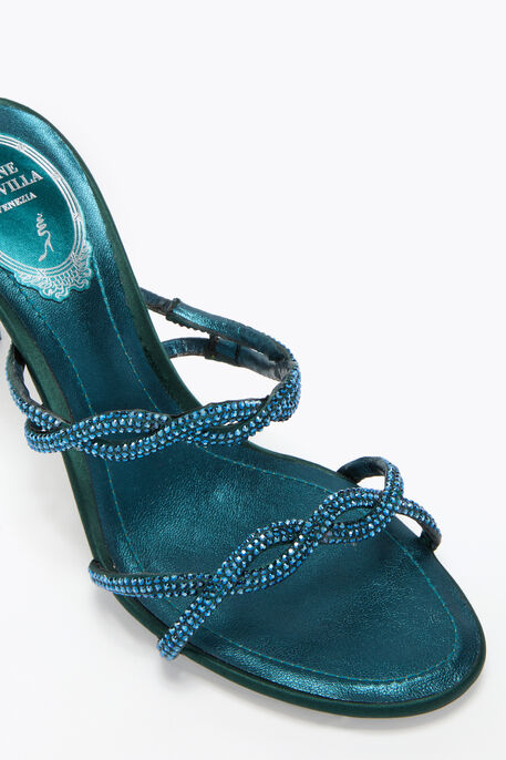 BRAID MULE 80 IN TEAL BRAID MULE 80 IN TEAL