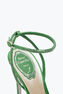 Sandalo Ellabrita Verde Con Cristalli 105