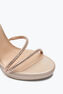 Sandalette Mit Plateausohle Margot Beige Mit Kristallen 120