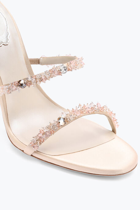 Cinderella Nude Sandal With Serpent 105 Cinderella Nude Sandal With Serpent 105