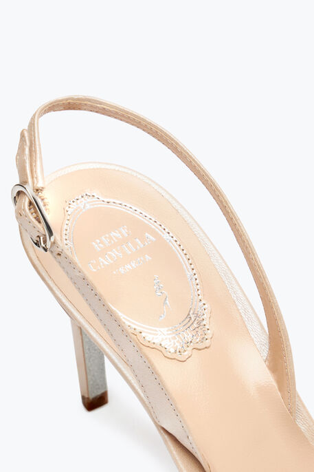 Barbara Nude Slingback 80