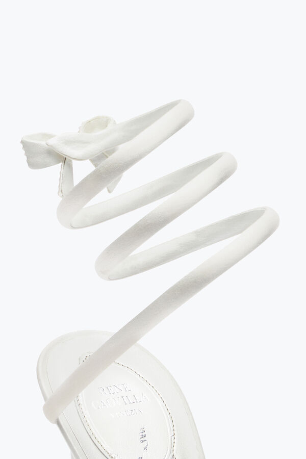 Cleo Ivory Sandal With Bows 105