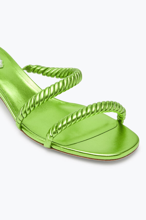 Sandalo Cleo Verde Lime 35