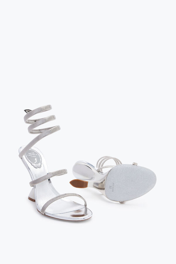 Symphony Mirrored Silver Sandal 105