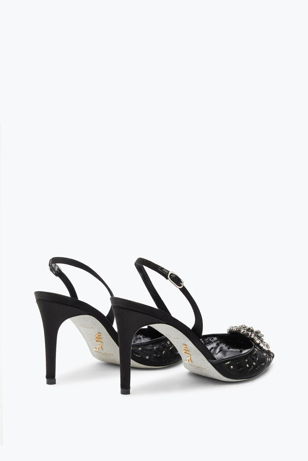 Barbara Black Slingback 80