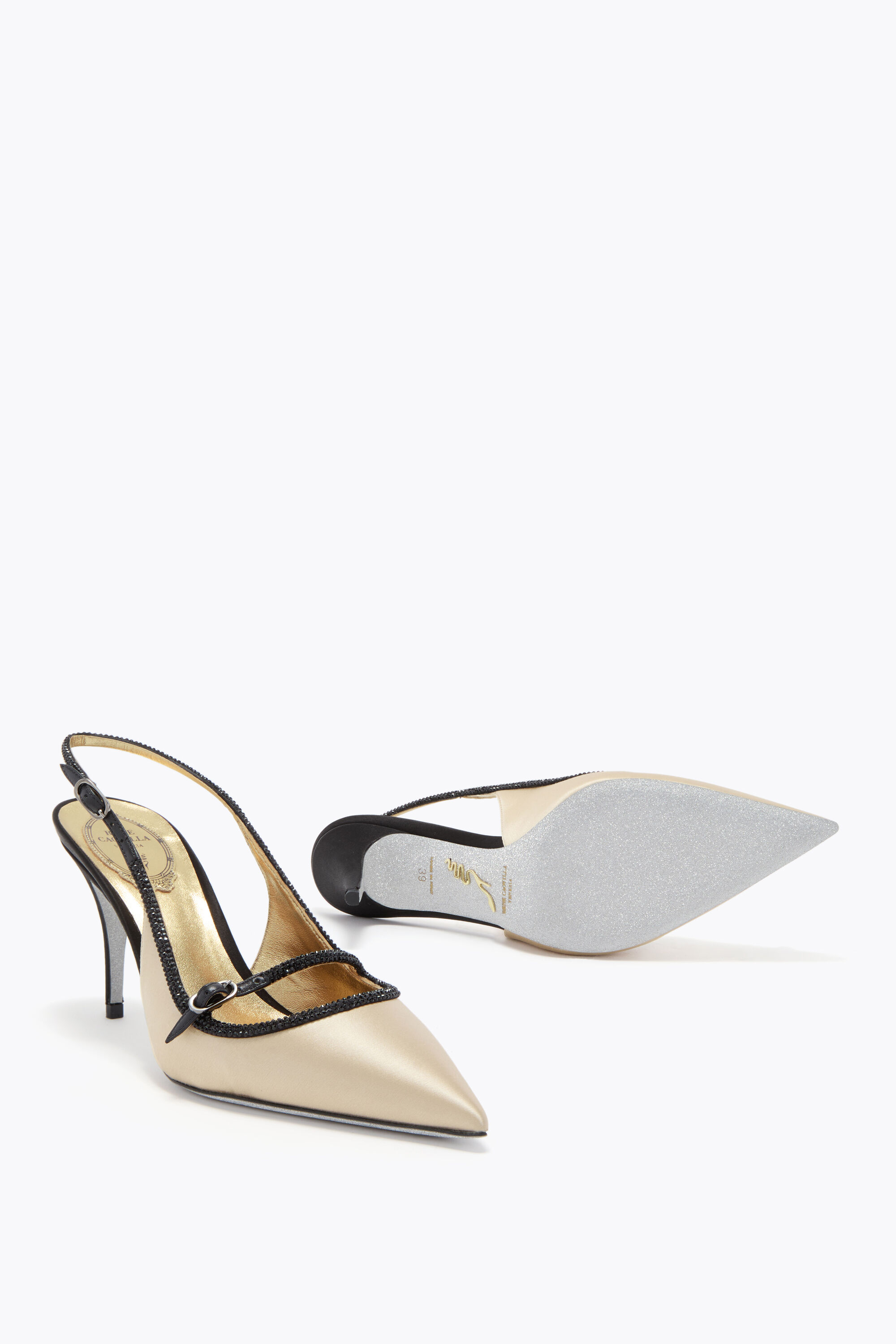 美品　RENE CAOVILLA ゴージャス Jeweled CINDERELLA | Rene Caovilla®