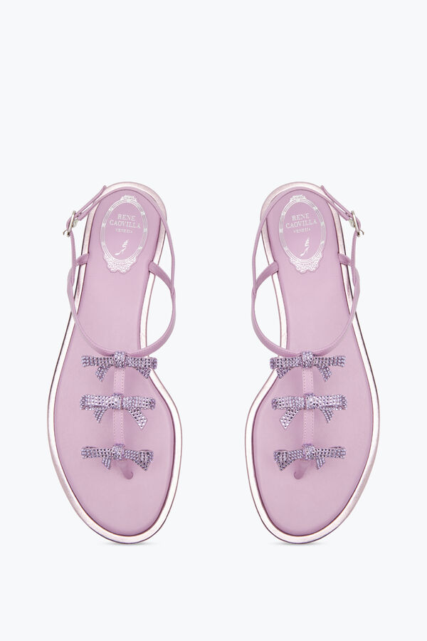 Caterina Mauve Thong Sandal 10