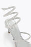 CLEO SILVER SANDAL 80