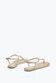 Sandalia Diana Beige Con Cristales 10