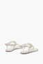 DIANA WHITE SANDAL WITH PEARLS 10