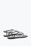DIANA CRYSTAL BLACK SANDAL 10