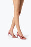 BRAID RED SANDAL 80