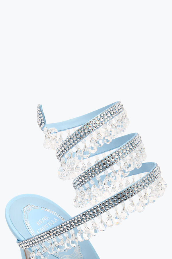 SANDALE CHANDELIER BLEU CIEL 105