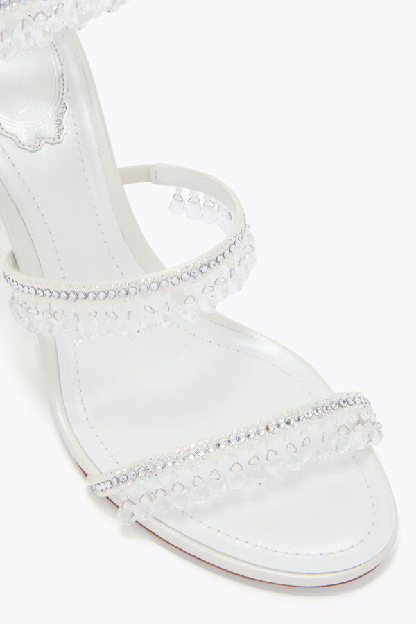 CHANDELIER WHITE SANDAL 80