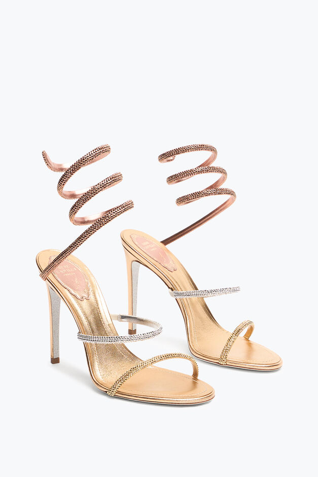 DREIFARBIGE CLEO SANDALE 105 DREIFARBIGE CLEO SANDALE 105