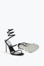 Sandale Cleo en daim noir 105