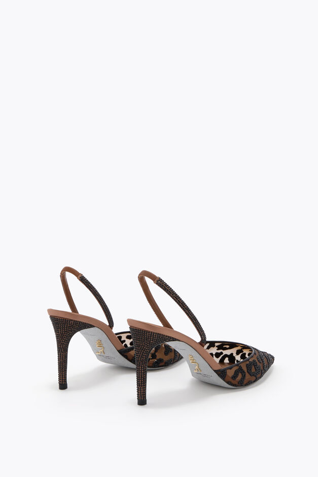 ALLURA BROWN SLINGBACK 80