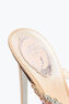 GIULIENNE NUDE MULE SANDAL WITH PLATFORM 130