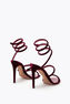 CLEO RUBY VELVET SANDAL 105