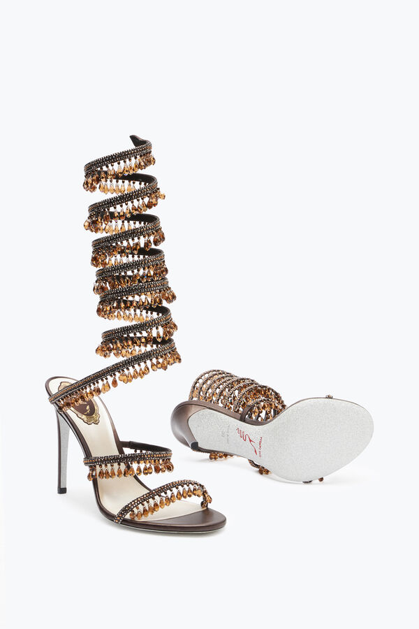 SUPER CHANDELIER BRONZE SANDAL 105