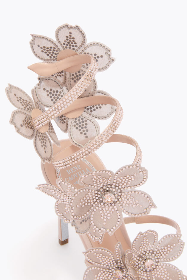PEACH FLOWER BLUSH PINK SANDAL 105