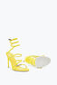 Sandale Serpente jaune avec cristaux 105