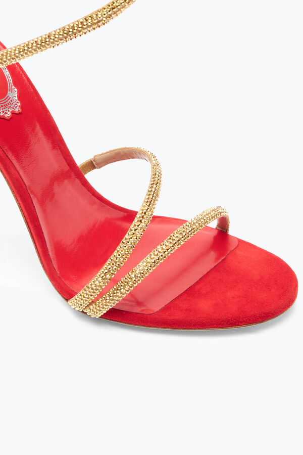 Margot Red Jewel Sandal 105