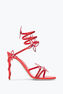 Margot Red Butterfly Sandal 105