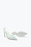 Slingback Cinderella Verde Salvia 80