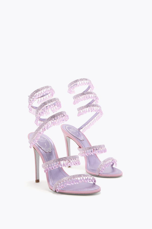 CHANDELIER METALLIC LILAC SANDAL 105