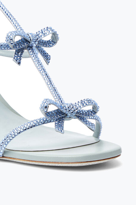 Caterina Crystal Powder Blue Sandal 80 Caterina Crystal Powder Blue Sandal 80