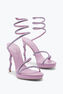 Margot Plateausandale 120 in Mauve
