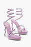 Margot Mauve Platform Sandal 120