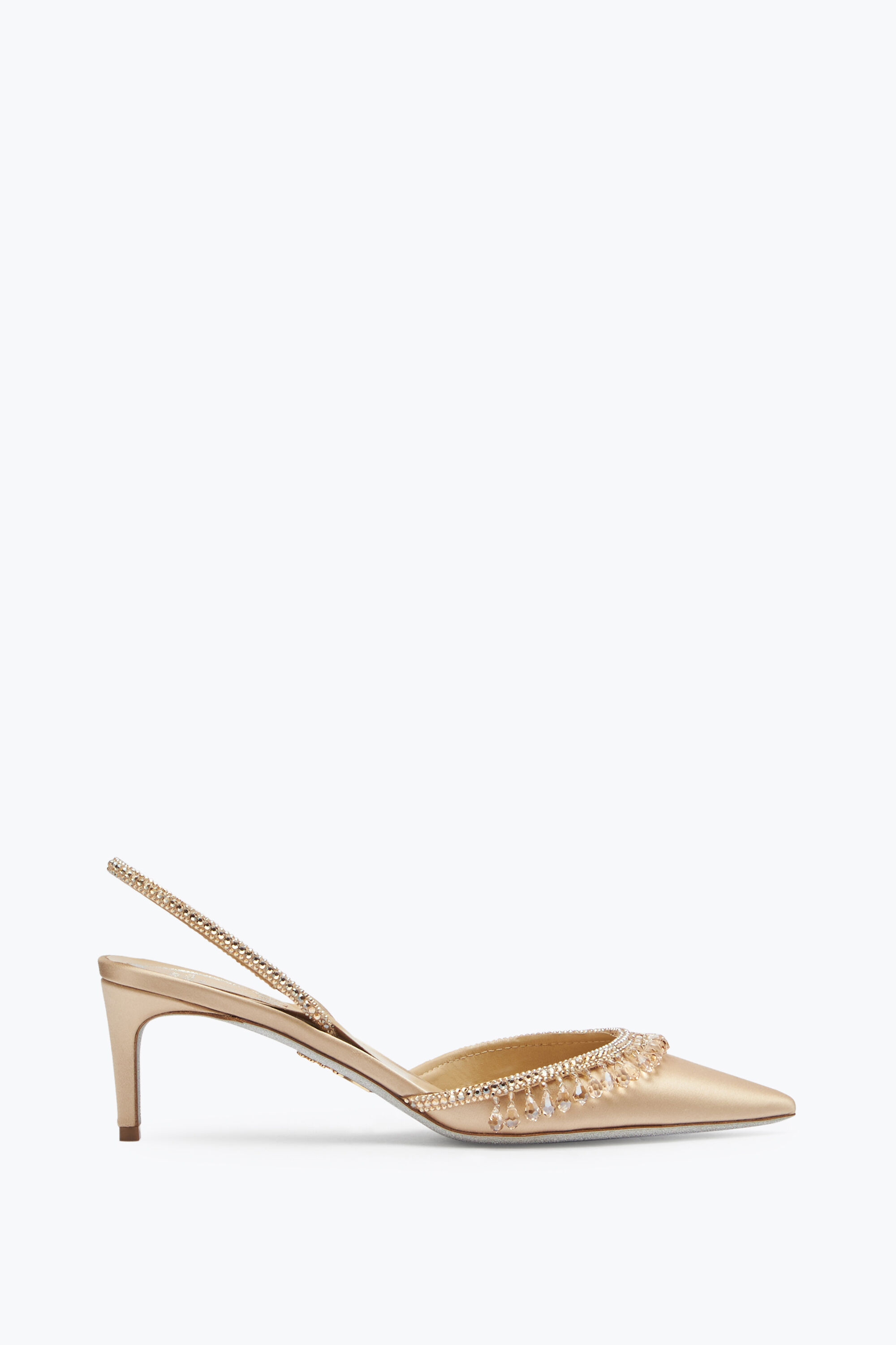 Champagne hot sale slingback shoes