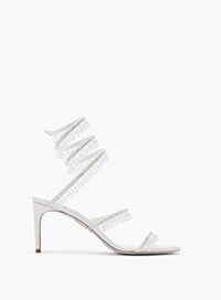 CHANDELIER WHITE SANDAL 80