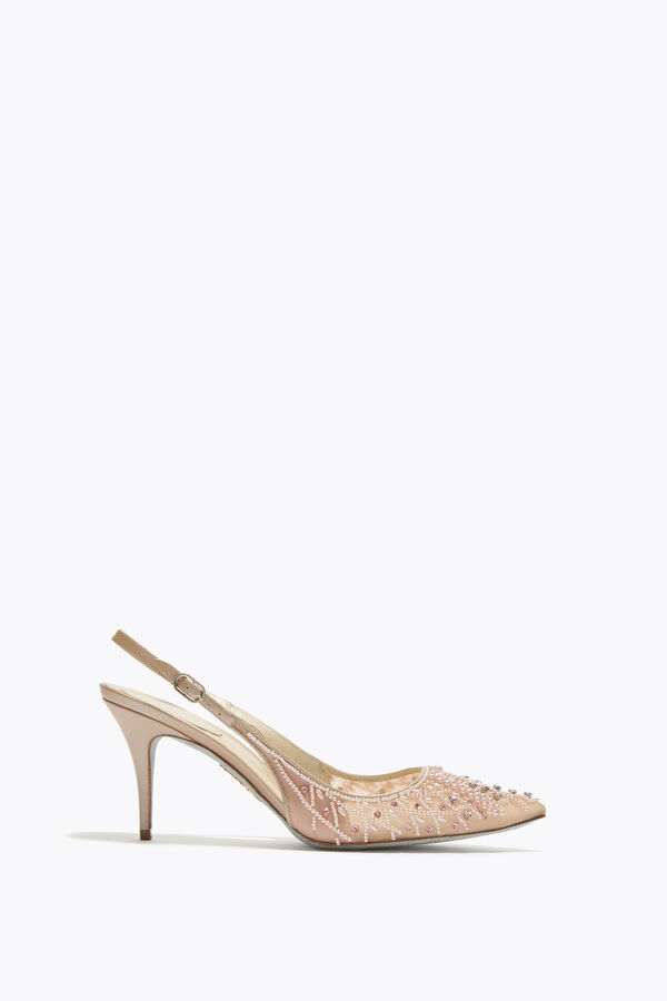LOVELY POWDER PINK SLINGBACK 80