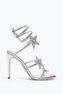 SANDALIA CLEO STAR PLATEADA 105