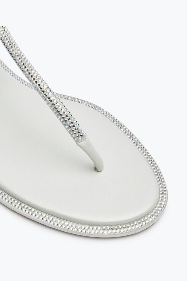 Diana Crystal Ivory Sandal 10 Diana Crystal Ivory Sandal 10