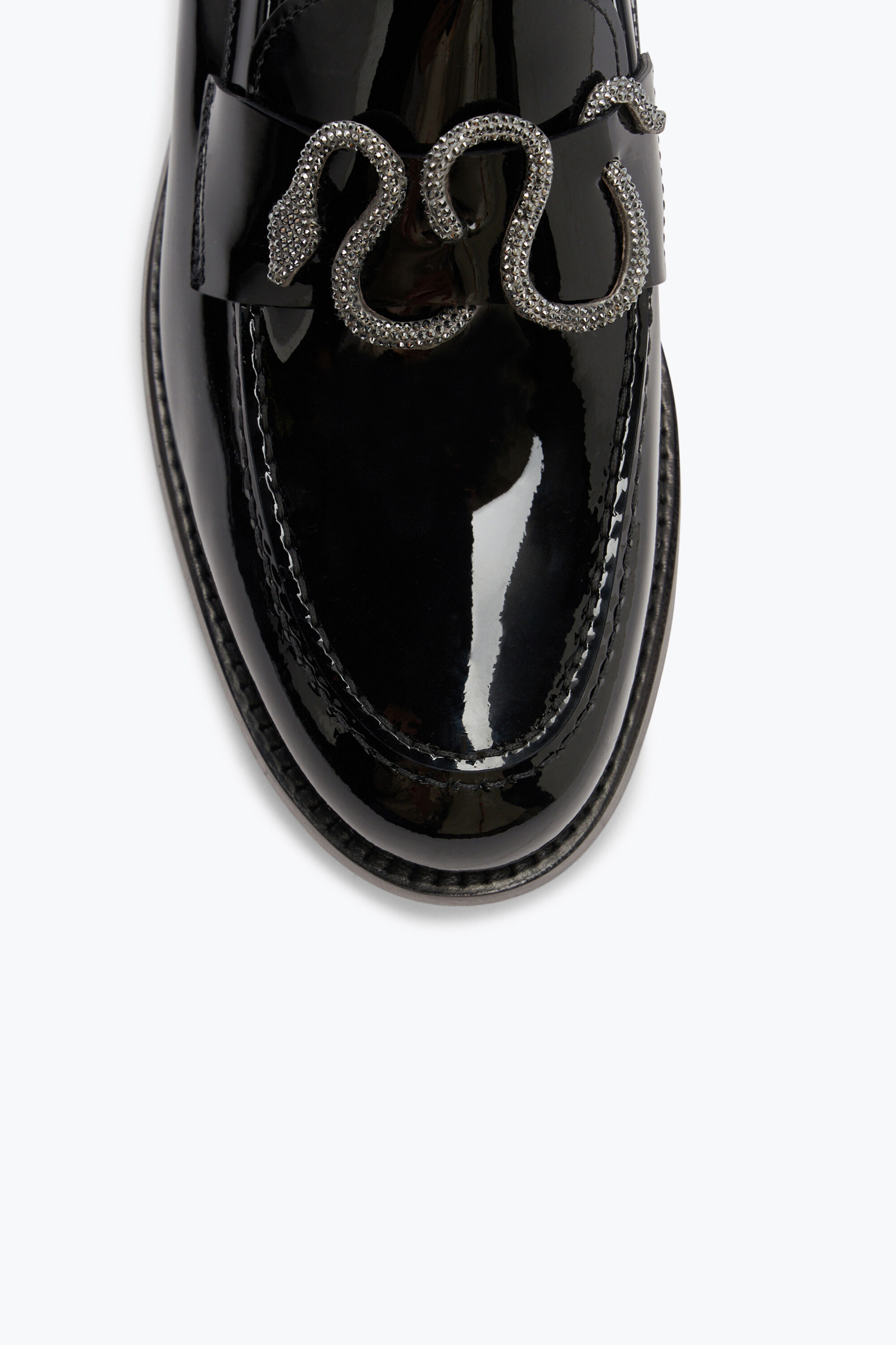 Morgana Crystals Black Loafer 20