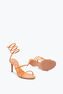 SANDALE CLEO EN CUIR D’AYERS COGNAC 80