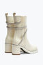 Cleo Crystal Ivory Bootie 60