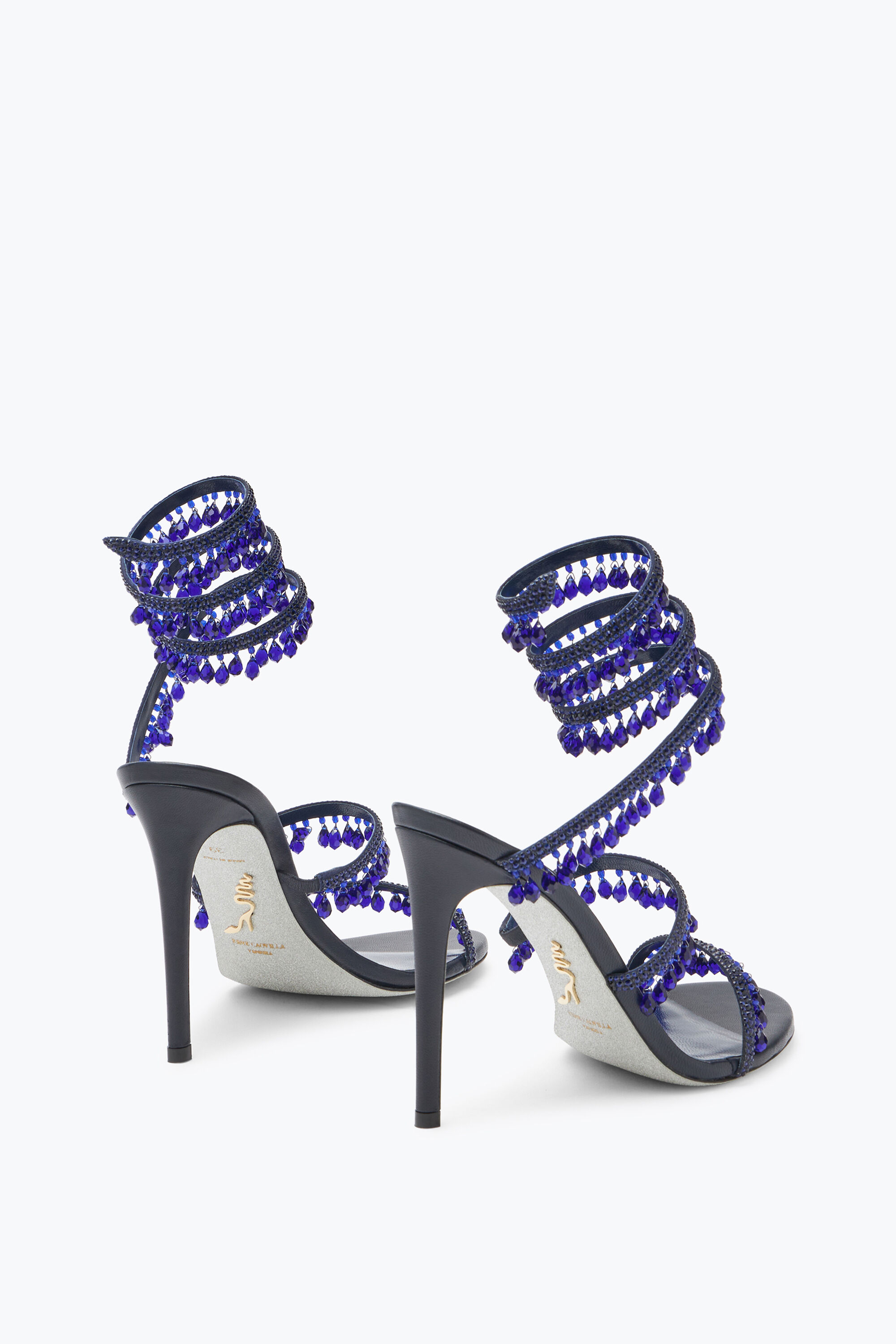 Rene Caovilla® Chandelier: crystal sandals