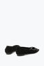 Morgana 黑色和水钻芭蕾平底鞋 10