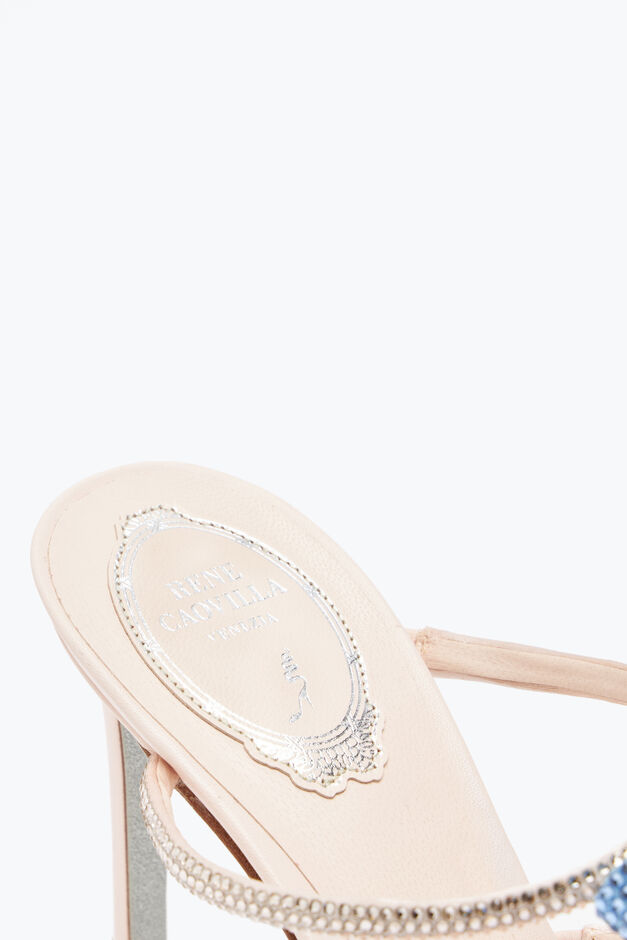 Caterina Mule With Multicolor Crystals 80 Caterina Mule With Multicolor Crystals 80