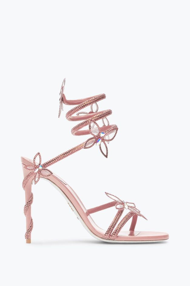 Margot Pink Powder Butterfly Sandal 105 Margot Pink Powder Butterfly Sandal 105