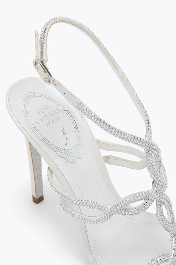 DALILAH WHITE SANDAL 105