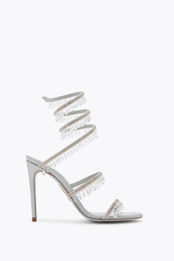 CHANDELIER PEARL GREY SANDAL 105