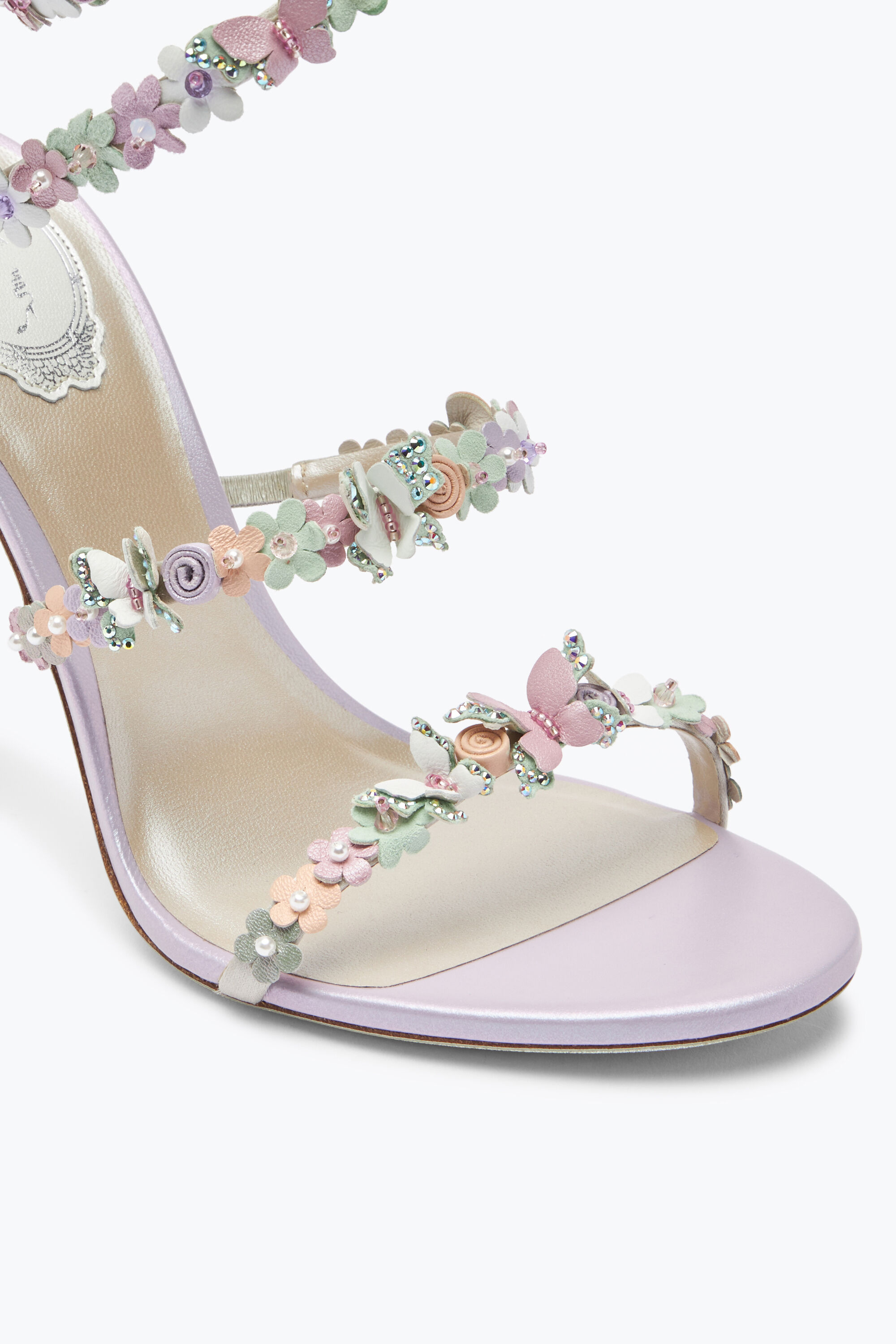 Sandals with roses on them discount