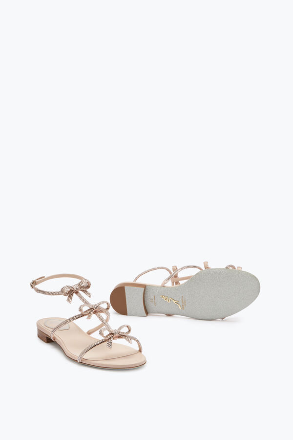 CATERINA NUDE FLAT SANDAL 10