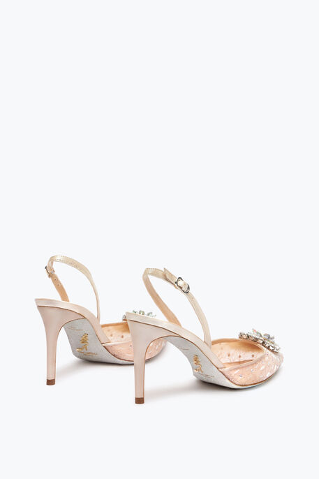 Barbara Nude Slingback 80